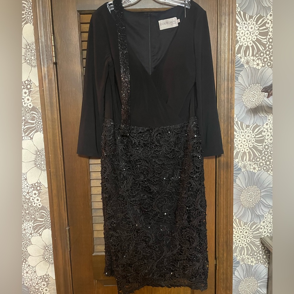 Social Occasions by Mon Cheri Evening Dress